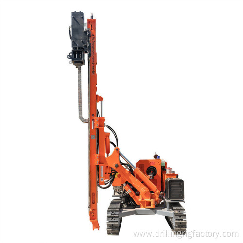 Solar Multifunctional Drilling Rig For Piles Installation